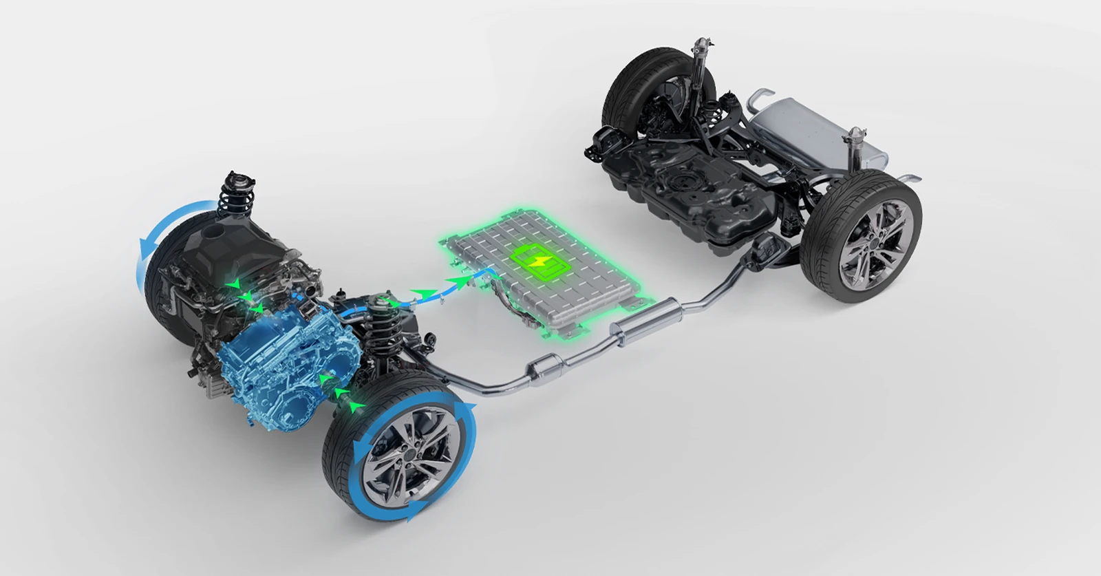 MG ZS Hybrid+ için "Hibrit Değil, Hybrid+" denmesinin sebebi, sistemin bir elektrikli otomobilin çevikliğine sahip olup, benzinli bir aracın menzil özgürlüğünü çok daha teknolojik (3 vitesli şanzıman ve büyük batarya) bir altyapıyla sunmasıdır.